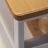 Prateleira de armazenamento de cozinha multicamadas, mesa de preparação, bancada de corte, rack de armazenamento para micro-ondas e utensílios de cozinha, adequado para apartamentos alugados e dormitórios