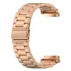 Aplicable a Huami Amazfit Active Edge correa de acero inoxidable de tres cuentas A2212 correa metálica