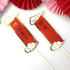 Decoración de Pastel Horneado Feliz Año Nuevo Xiangyun Pez Dorado Linterna Enchufe Disfraz Festivo Festivo