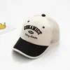 Gorra de malla para niños INS, nuevo estilo de verano, gorra de béisbol con visera y letra bordada, gorra casual versátil tipo pico para niños, estilo japonés y coreano
