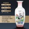 Cerâmica Jingdezhen Bambu Fugui Estudo Chão Grande Vaso Ornamentos Retro Sala de Estar Gabinete de TV Arranjo de Flores Artesanato