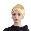 Lenço de Cabeça de Veludo Europeu e Americano da Moda, Chapéu Lenço de Cor Sólida, Chapéu com Cauda Longa, Lenço Chapéu para Envolver a Cabeça Feminino