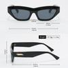 Lentes de Sol para Mujer Hombre, Lentes de Sol Polarizados de Moda Clásica para Mujer Hombre UV400