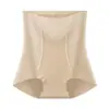 Calça Cincher para Afinar Cintura Abdômen Transfronteiriça Feminina Cintura Alta Modeladora Sem Costura Controle de Barriga Pequena Seda Gelada Respirável Modelagem Pós-Parto Levanta Bumbum Roupa Íntima