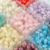 Suministro Directo de Fábrica Pulsera Llavero Cadena para Teléfono Móvil Cuentas de Ábaco de Resina Dorada 6x10mm Cuentas Sueltas Accesorios de Joyería