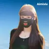 Máscara Protetora Solar Facial Completa Upf50+ de Verão para Corrida ao Ar Livre Esportes Boca e Nariz Abertos Respirável