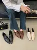 Sapatos de Couro Britânicos Quadrados Retro para Outono e Inverno de 2025 para Mulheres com Sensação de Design, Sapatos Mary Jane de Camurça com Aumento Interno de Altura