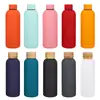Botella Pequeña de Boca Estrecha Estilo Americano de Acero Inoxidable 304 Transfronteriza con Alto Atractivo Estético, Taza Térmica con Pintura de Goma, Botella de Agua Deportiva Portátil para Exteriores