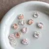 Novos Acessórios para Nail Art de Avatar de Desenho Animado Mini, Super Fofos e Frescos, Ursinho, Laço, Coelho Pequenas Decorações Atacado