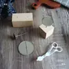 Aço Inoxidável Coreano Decoração de Unhas Palitos para Bico de Confeitar Tesoura Suporte para Unhas Estacas de Madeira Decoração de Assar Bolo Conjunto DIY
