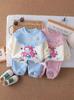 Conjunto de Otoño para Niñas 2025 Nuevo Pantalón Infantil Conjunto de Otoño Conjunto para Niñas Sudadera Linda Casual de Dos Piezas a la Moda
