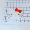 Desenho Animado Kuromi Gato Kt Acrílico DIY Patche Grampo de Cabelo Broche Ímã de Geladeira Acessórios Infantis Atacado