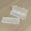 Caja de Almacenamiento de Plástico Soldador Eléctrico Batería Caja de Plástico PP Rectangular Tiza de Agua Herramienta de Ferretería Piezas Caja Transparente