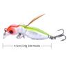 El Señuelo Falso 4.5cm Saltamontes Señuelo Falso Insecto Flotante Señuelo 3.4g Señuelo Biónico Equipo de Pesca Set