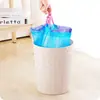 Bolsa de Basura con Cordón Doméstica Portátil Engrosada Negra Oficina Dormitorio Cocina Bolsa de Plástico Grande para Limpieza