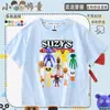 Nueva mercancía del juego Suzys Restaurant camisetas de manga corta para niños y niñas tops de moda