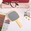 Espejo de Maquillaje de Mano Espejo HD Espejo de Belleza Espejo de Mano Cuadrado Espejo Pequeño Espejo Cosmético Espejo de Mano Venta al por Mayor