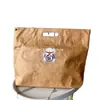 Bolsa de Tote de Papel Dupont Estilo Japonés Regalo Corporativo Bolso de Hombro de Papel Dupont Bolso Cruzado de Papel Kraft Fábrica Personalizada