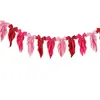 Amazon Nuevo Producto Guirnalda de Lazo Rosa Banner de Arte Latte Fiesta de Cumpleaños Colgante Decoraciones para Fiesta de Despedida de Soltera