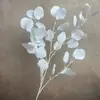 Folhas de Maçã Simuladas e Plantas Verdes Fabricantes Atacado Base para Arranjos Florais de Casamento Mar de Flores ao Ar Livre Jardinagem Decoração de Casa Flores Artificiais