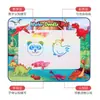Manta de lienzo de agua para colorear, escribir y dibujar, con patrón de escritura de agua de doble cara, para descompresión infantil, transfronteriza