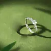 Anéis de casal gardenia em estoque, um par para homens e mulheres, design nicho de alta qualidade, presente de Dia dos Namorados, direto do fabricante, não desbota