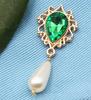Corrente de garra de coroa transfronteiriça fivela de diamante acrílico faça você mesmo soldagem manual sapato roupas joias acessórios cor gema diamante fivela