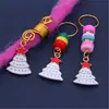 Accesorios para el Cabello Trenzado para Niñas Pasador Anillo para el Cabello Aleación Goteo de Aceite Árbol de Navidad Colgante Colgante Joyería Creativa DIY