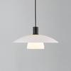 Lustre de cabeceira de designer dinamarquês de estilo nórdico, estilo japonês, moderno, minimalista, de vidro, meados do antigo, ph5, para estudo, sala de jantar