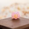Qiyuyuan - Cuentas de jade con forma de flor de cerezo multicolor y dorado, diseño de libélula, pulsera de jade japonesa, collar, joyería popular, cuentas a juego DIY