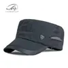 Gorra de Secado Rápido para Hombre, Gorra de Sol para Primavera y Verano, Gorra de Béisbol de Malla Fina Transpirable, Gorra Plana Casual para Mujer, Moderna