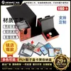 Caixa de Armazenamento de Cartas em PU 160+ Tamanho Grande Yu-Gi-Oh! Magic: the Gathering Pokemon Capa Flip de Couro Grande Capacidade com Compartimentos