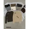 Apenas Casa VI+ Outono Inicial Novo Estilo Coreano Simples Versátil Emagrecedor Alta Elasticidade Gola Redonda Manga Longa Tricô 98806