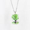 Collar de flores secas con cadena de suéter de árbol grande, collar de flores secas estrelladas populares de comercio exterior, collar de flores secas exclusivo transfronterizo