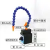 Máquina de Chispas con Interruptor, Base Magnética, Tubo de Pulverización de Aceite, Tubo de Aceite para Máquinas Herramienta, Tubo de Pulverización de Agua, Enfriador de Cabeza Redonda, Base Magnética Fuerte, Tubo Simple/Doble