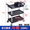 Carrito de reparto de comida, carrito de empuje pequeño, carrito de recogida de comida, carrito de catering, carrito de servicio de tres niveles, carrito de recogida de platos, restaurante comercial, olla caliente móvil, puesto de comida