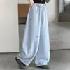 Calça pantalona xadrez patchwork para meninas, novo estilo outono, calça de moletom infantil folgada com bordado de laço, calça casual para crianças maiores