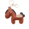 Colgante de Llavero de Coche con Colgante de Bolso Pony de Piel Sintética Spot Transfronterizo Accesorios de Llavero de Dibujos Animados Pequeños Regalos