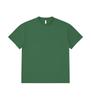 Camiseta Crew Neck Manga Curta Pesada 240g 16 Fios Estilo Novo para Homens, Ombro Caído Oversized, Mangas Três Quartos, Algodão Puro, Cor Sólida, Marca Tendência com Texto Impresso