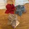 Bufanda Retro para Niños Otoño Invierno Ins Estilo Coreano Niños Niñas Bebés Suave Versátil Tejida Cálida Bufanda Pequeña para el Cuello