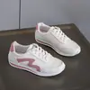 Zapatillas Deportivas de Running de Estilo Coreano Versátiles Tendencia Zapatos de Entrenamiento Alemanes Forrest Gump Zapatos Blancos Nuevos para Mujer Primavera y Otoño Transpirables Ins Tendencia
