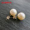 Aretes DIY hechos a mano Accesorios para aretes Agujas para orejas Tapones de silicona tipo bala Oro de 18 quilates Clips para orejas Almohadillas de silicona transparentes