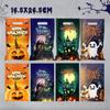 Bolsa de Doce de Halloween Original para Exportação Nova Bolsa de Ombro Opp Bolso Plano com Aba Calças Bolsa de Presente para Festa de Feriado Estoque Venda por Atacado