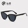 Gafas de sol retro de alta calidad con diseño de palabra T para mujer 8303, estilo ojo de gato, tendencia de exportación europea y americana, gafas de sol anti-ultravioleta UV400