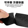 Fita Crepe Preta, Fita para Costura de Adesividade Média, Fita Crepe de Papel para Pintura com Spray, Separação de Cores Beleza