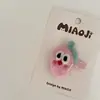 Grampo de Cabelo Infantil Fruta de Feltro de Lã Grampo Lateral Grampo Bico de Pato