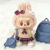 [Solo Ropa de Bebé] Ropa de Reemplazo para Muñeco de Peluche de Vinilo Labubu de 38 cm Falda Mokoko para Muñeco Labubu
