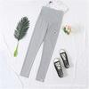 Leggings de Maternidade Primavera e Outono Novo Estilo Roupa Exterior Plus Size Ajuste Slim Elásticas Calças de Suporte para a Barriga Calças Lápis Casuais Emagrecedoras