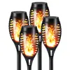 Luces Solares Transfronterizas de Amazon Luces de Jardín de Halloween Luces de Césped para el Suelo Antorcha LED Luces de Antorcha de Ambiente