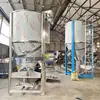 Mezcladora Vertical de Plástico, Secador de Material Triturado, Mezclador de Partículas de PP, Mezcladora Vertical de Acero Inoxidable
